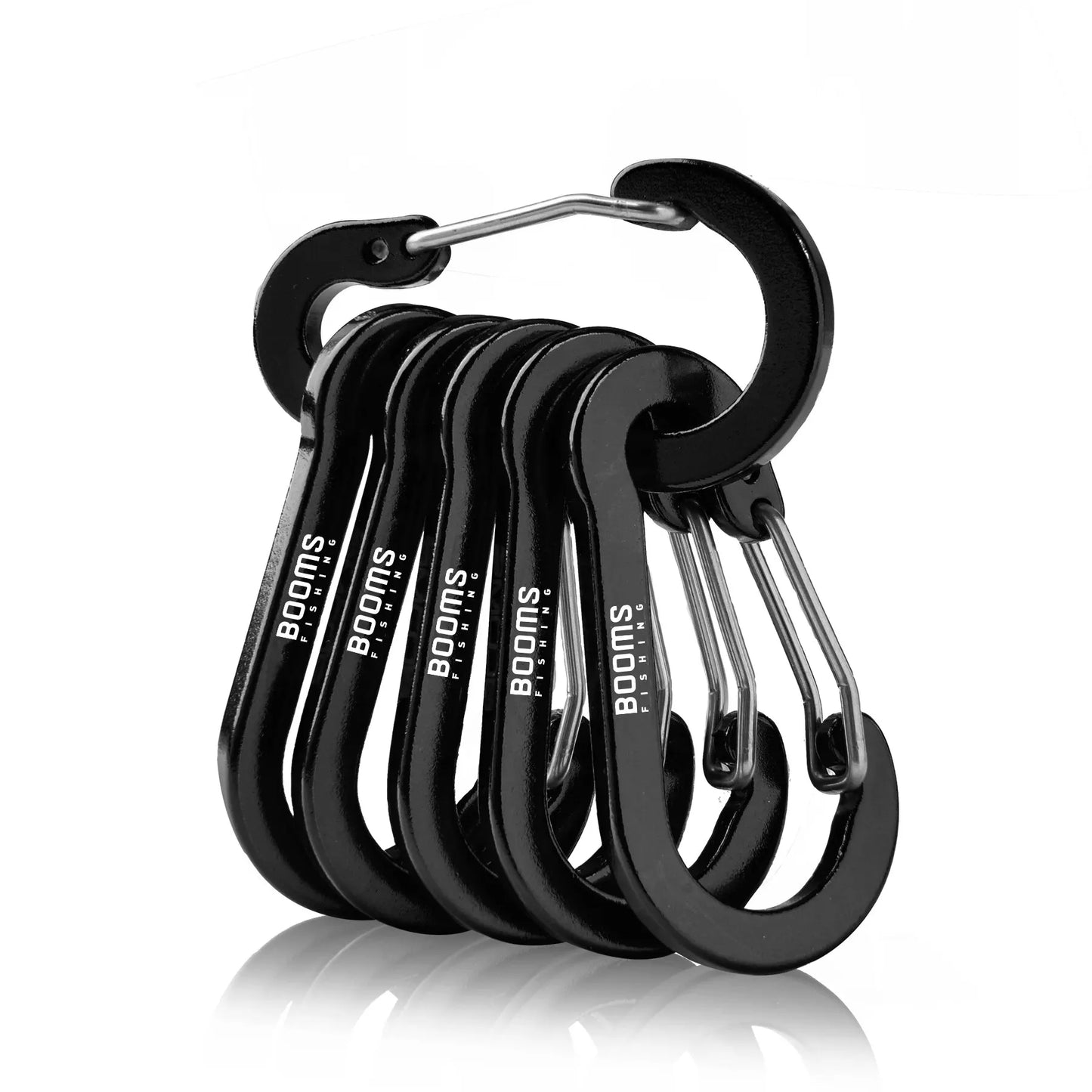 Aluminum Carabiner Clips - 6pcs