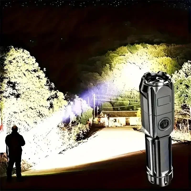 Flashlight with Telescopic Zoom