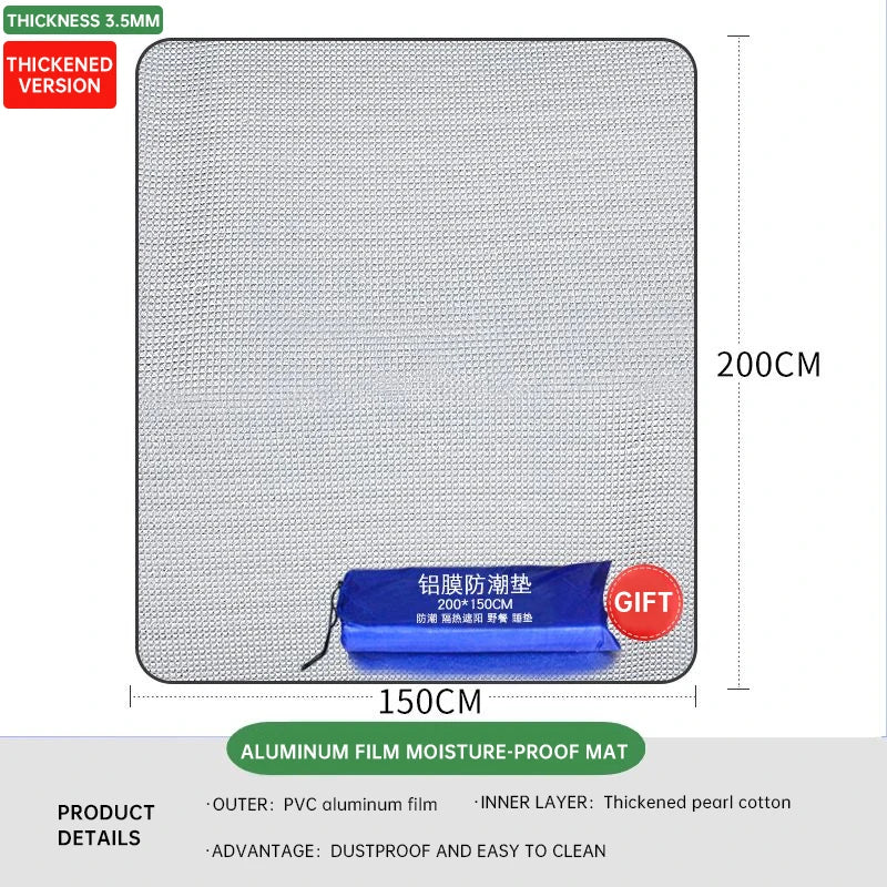Double-sided Aluminum Film Floor