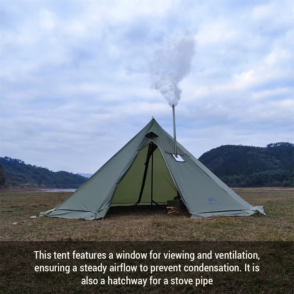 5-8 People Tipi Hot Tent