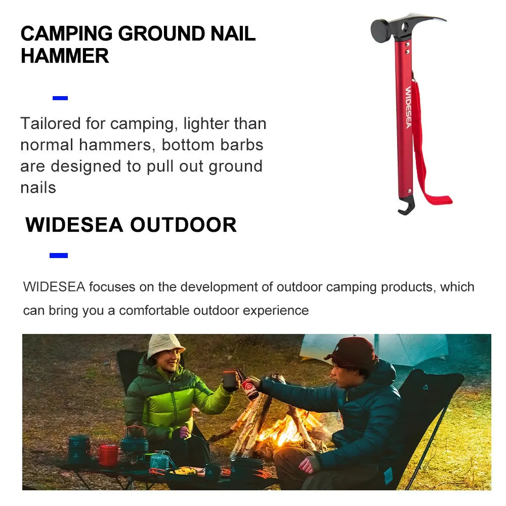 camping hammer tent peg