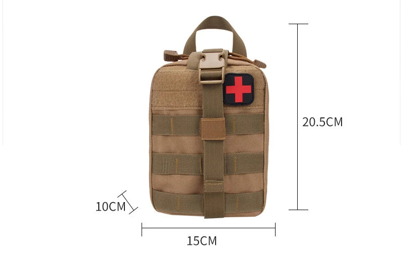 Empty Tactical First Aid Kit