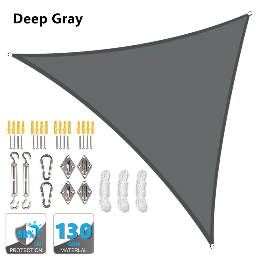 Waterproof Sun Shelter Triangle